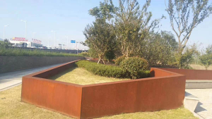 那坡耐候钢挡土墙